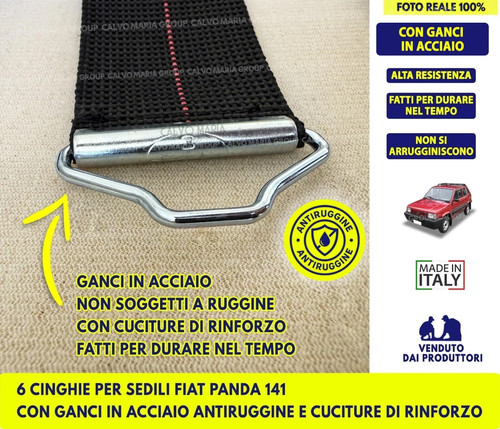 Sedili fiat panda sisley 4x4 - sedili,