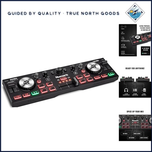 Controller con crossfader e - dj,