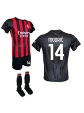 Kit Maglia Modric 14 Milan Pantaloncino Nero e Calzettoni 2025-2026  Bambino