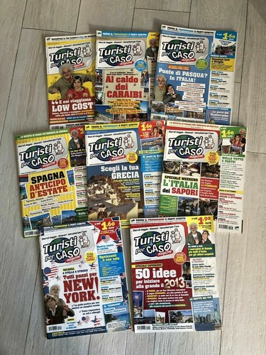 Lotto stock riviste turisti - riviste,