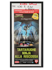 TARTARUGHE NINJA ALLA RISCOSSA locandina poster Teenage Mutant Ninja Turtles Q96