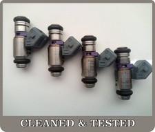 Iniettori 036906031A IWP025 VW Bora Golf Polo SEAT 1.4 1.6 16v set di 4