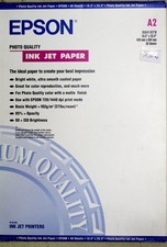 Epson Carta fotografica a getto d'inchiostro qualità fotografica A2 S041079 (420 x 594 mm)