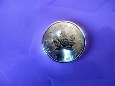 MAPLE LEAF 2025 (5 Dollar) - 1  ONCIA di PURO e  FINE ARGENTO 999,9.