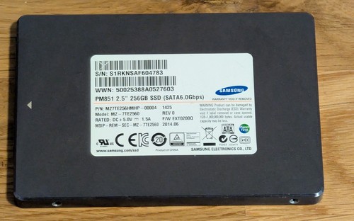 Samsung pm851 256gb - -, 2.5"
