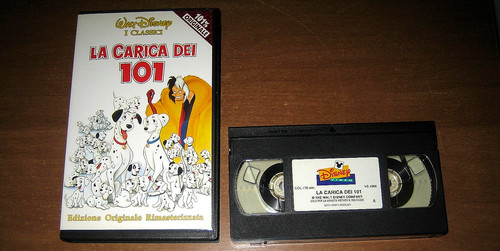 Videocassetta vhs walt disney - vhs,