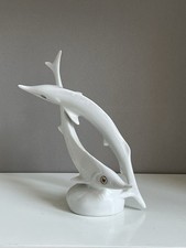 Scultura porcellana bianca - scultura,