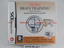 MORE BRAIN TRAINING NINTENDO DS DSi 2DS 3DS NDS PAL ITA ITALIANO NUOVO SIGILLATO