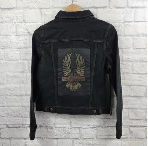 Giacca jeans harley - giacca,