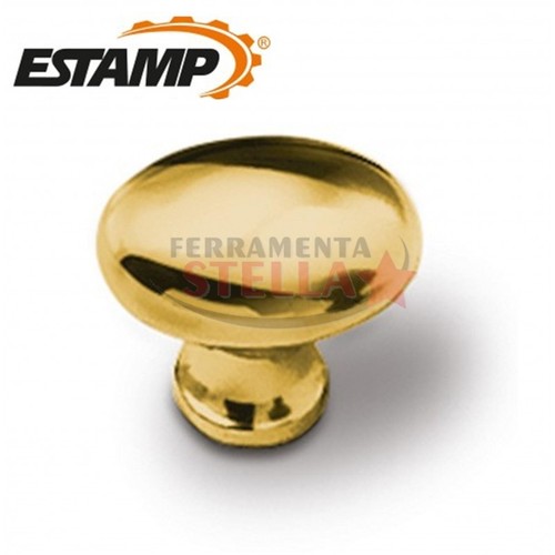 Pomolo pomolino oro - oro, lucido