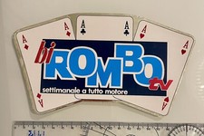 Adesivo Sticker Vintage ROMBO