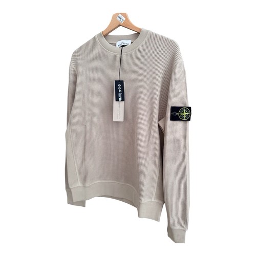 Stone island waffle crewneck - stone,