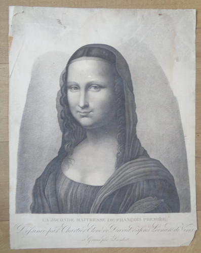 Grande incisione antica - antica, la