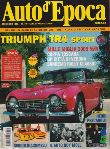 Auto epoca 8 luglio - n.,