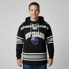 Felpa con cappuccio in pizzo