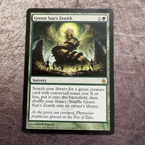 Green sun zenith mirrodin - green,