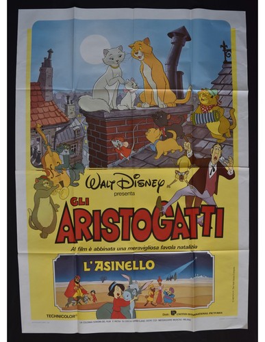 Manifesto gli aristogatti walt - gli,