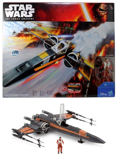Star wars hasbro - poe, x-wing