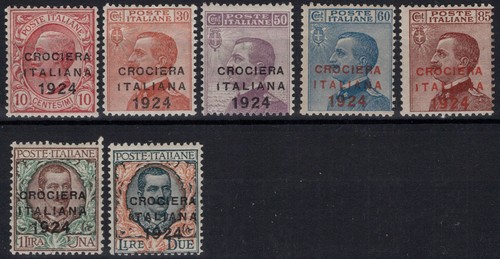 Regno italia 1924 crociera - 1924,