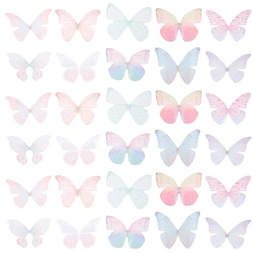 100 pcs farfalle - farfalle, decorative