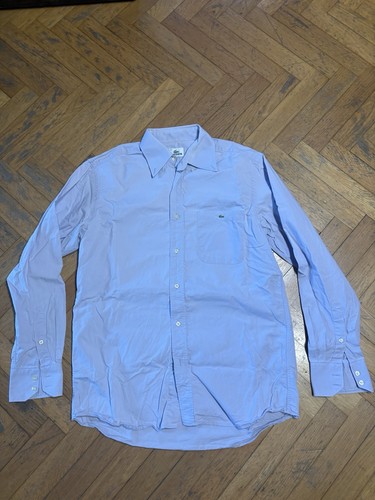 Lacoste camicia uomo - camicia, azzurra