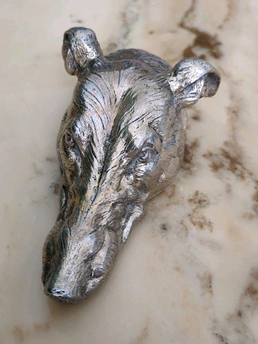 Fermacarte antico testa - fermacarte, di