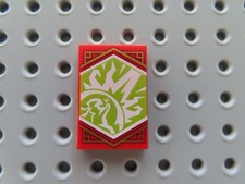 Lego 1 x piastrella 26603pb298