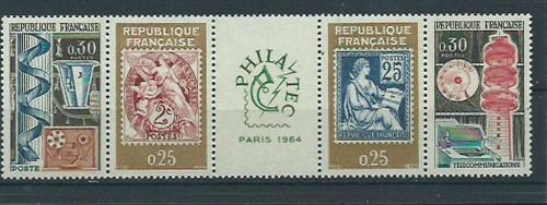 Francia correo 1964 yvert - -,