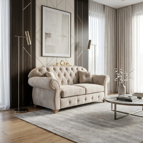 Divano letto chesterfield - divano,