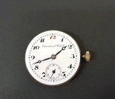 SCHAFFHAUSEN / IWC POCKET WATCH MOVEMENT FUNZIONANTE