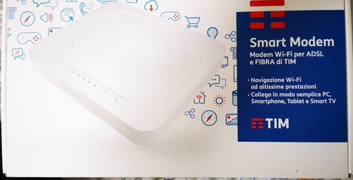 Smart modem tim wifi adsl - modem,