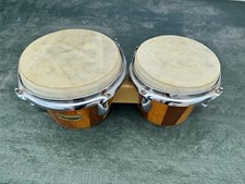 Bongo tamburo musica percussioni a mano in legno