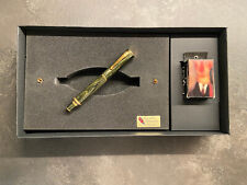 LE FOUNTAIN DELTA PEN PAPILLON EDIZIONE LIMITATA 31/100 EMERALD GREEN - rara