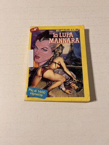 Fumetti record lupa mannara - fumetti,