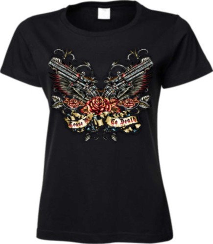 Shirt nera revolver - t-shirt,