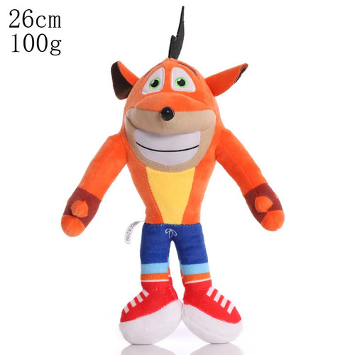 26cm crash bandicoot plush - crash, toy
