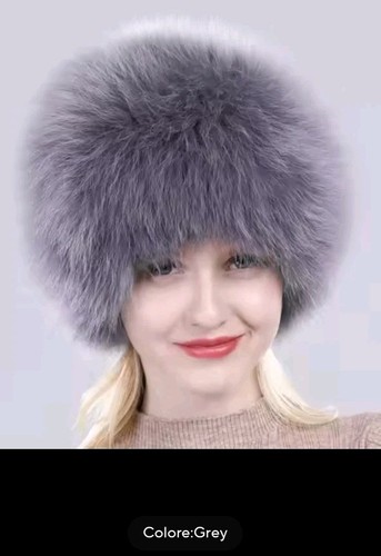 Cappello volpe lavorato - cappello,