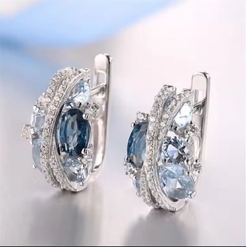Orecchini cerchio argento - a,