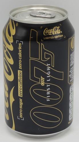 Coca cola zero 007 - zero, "007"