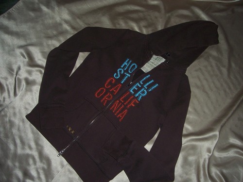 Felpa con cappuccio hollister - felpa,