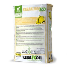 Kerakoll KERAKLIMA ECO adesivo rasante pannelli isolanti cappotto 25 KG bianco