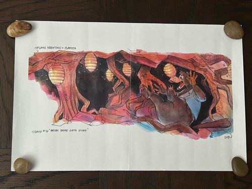 Stampa concept art walt - stampa, disney