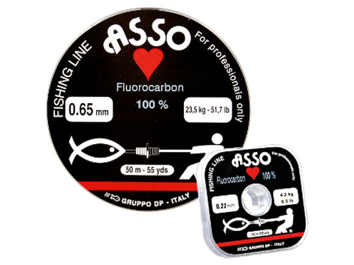 Asso cuori fluorocarbon - asso, mt.