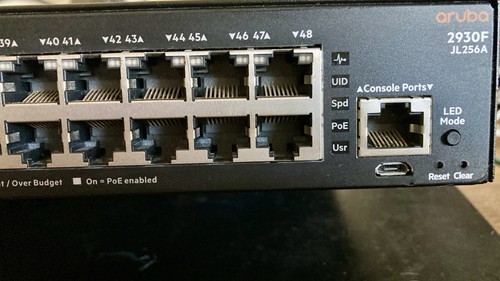 Jl256a switch aruba - jl256a, 2930f