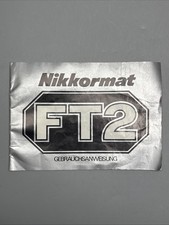 Nikkormat FT2 Manuale