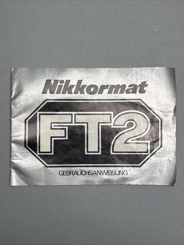 Nikkormat ft2 manuale - nikkormat,
