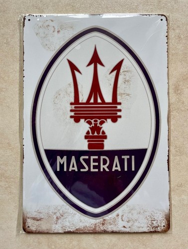 Maserati insegna metallo auto - metallo,