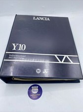 MANUALE DI OFFICINA AUTOBIANCHI Y10 E 4WD INFORMAZIONI DEL SERVIZIO 2 VOLUME