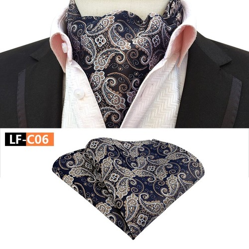 Cravatta uomo classica ascot - uomo,