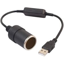 Cavo convertitore accendisigari Femmina auto 12V adattatore USB maschio 5V